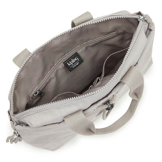 Kipling Goyo Medium Backpack Tote Håndtaske Grå | DK 1269EB